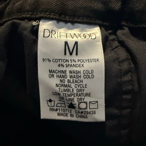 Free People x Driftwood jumpsuit denim one piece onesie embroidered Medium - Picture 9 of 9